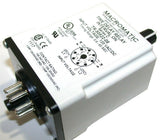 NEW MACROMATIC 120VAC/DC 10A DPDT .6- 60 SECONDS TIME DELAY RELAY TR-50522-08