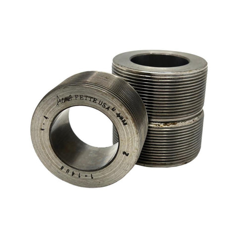 Acme Fette 1-14UN Thread Rolling Dies 3-Piece Set N-4 H33