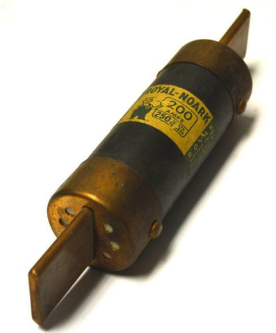 ROYAL-NOARK HP-2B TIME DELAY FUSE 250 VAC 200 AMPS
