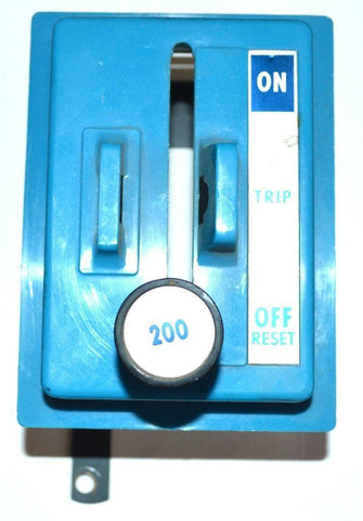 GENERAL ELECTRIC 75C141388P101 CIRCUIT BREAKER LEVERAGE HANDLE 200 AMP RATING