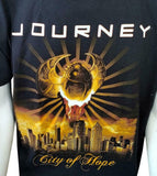 Anvil Men's Journey Eclipse City Of Hope 2012-13 Tour Black Shirt Size Large