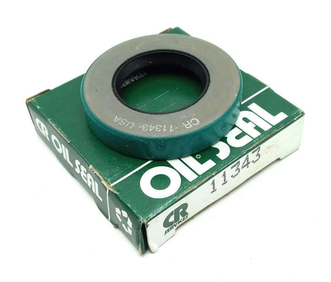 Lot of (2) Chicago Rawhide 11343 Double Lip Oil Seal 1.125" x 2" x 0.375" NBR