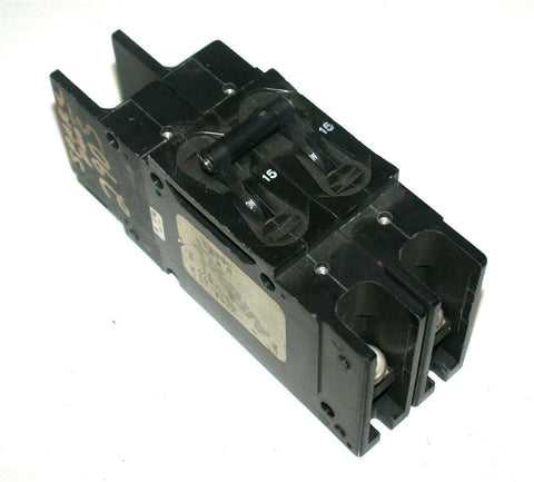 VERY NICE AIRPAX 15 AMP 600V 2 POLE CIRCUIT BREAKER LINE 9211