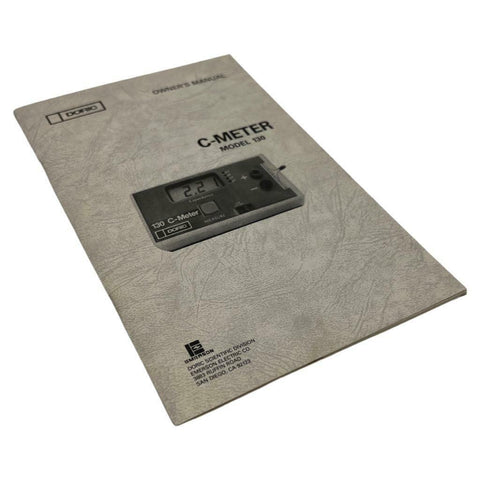 Doric Model 130 C-Meter Owner's Manual