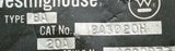 Westinghouse BA3020H 3 Pole Circuit Breaker 20A 240VAC