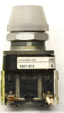 Allen Bradley 800T-Q10 White Pilot Light Series N 120 Volts (4 Available)