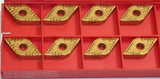Lot of 8 New Sandvik T-Max P Turning Carbide Inserts DNMG 15 04 04-PF 4025