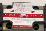 New Toyo-Oki Kogyo  HD3-3W-BCA-025A-WDA1  Hydraulic Solenoid Valve 100/110 VAC