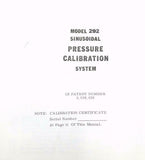 Kistler Models 503D & 503D3 Dual Mode Amplifier Instruction Manual