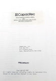 Capacitec Series 4000 Amplifiers & Rack Accessories Operation/Maintenance Manual