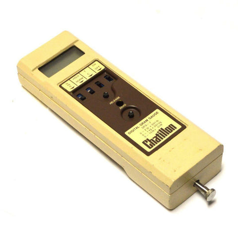 CHATILLON DFG-2 DIGITAL GRAM GAUGE 0-2 LBS - SOLD AS IS