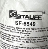 Stauff SF-6549 Spin-On Hydraulic Filter