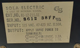 Sola Electric 81-12-215-01 Power Supply 115VAC 47-420HZ 0.50A 12-15VDC