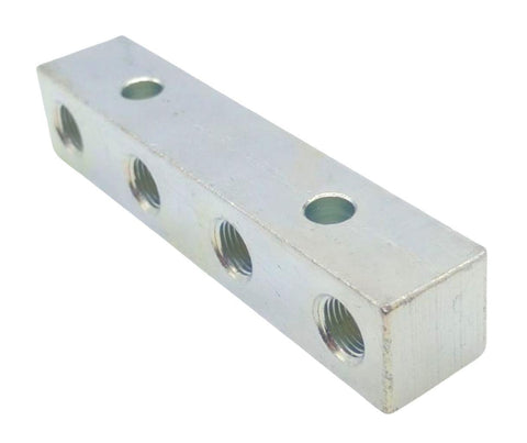 Lincoln 14771 Junction Block Group II Without Fitting 4-Inlet Style 2  3-3/4" L