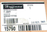 New Hoffman   F44WFF  Flexible Wireway Fitting