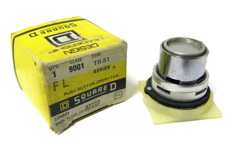 BRAND NEW SQUARE D TR-51 PUSH BUTTON OPERATOR