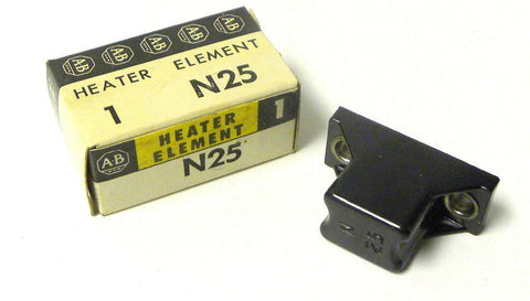 NEW ALLEN BRADLEY AB CONTACT OVERLOAD HEATER ELEMENT MODEL N25 (8 AVAILABLE)