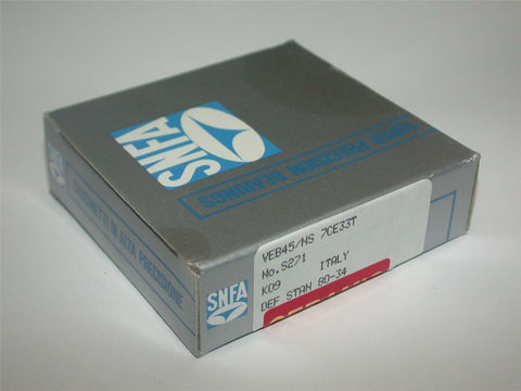 BRAND NEW IN BOX SNFA CERAMIC SUPER PRECISION BEARING VEB45/NS 7CE33T NO. 2S71