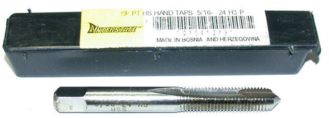 Interstate 5/16"-24 H3 2-Flute High Speed Steel Plug Tap 04541249 New