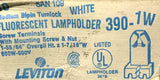 Leviton 390-1W Fluorescent White Lampholder 660 Watts 600 Volts (4 Available)