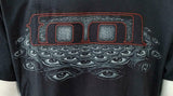 Gildan Men's Tool 2010 Tour Eye Graphic Black Short Sleeve Shirt Size Large