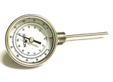 Noshok 30-300-040-25/125-F/C Bimetal Thermometer 4" Stem 1/2" NPT 25°/125° F/C