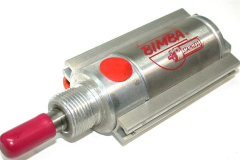 Bimba 1" Stroke 1 1/2" Bore Stainless Air Cylinder MRS-171-DZTT New