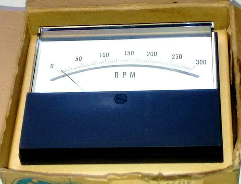 General Electric Airpax  50-178111FAFA1AAC  RPM Panel Meter 0-300 RPM