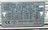 Orion  KHF20-V-01B  High Vacuum Dry Pump W/3-Phase Induction Motor 200-220 VAC
