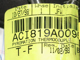 NEW PYROMATION THERMOCOUPLE MODEL ACI819A0095