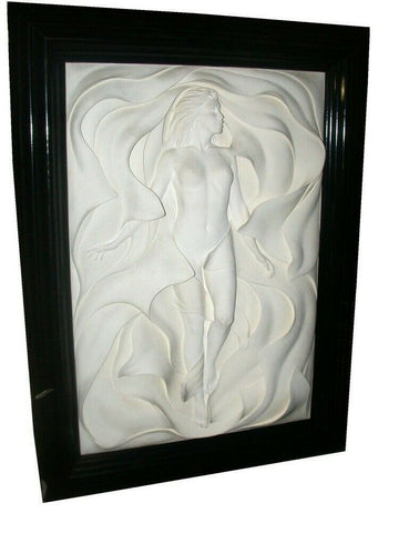 Signed and Numbered Framed Genuine BILL MACK "ODYSSEY" Bonded Sand Sculpture