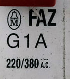 Moeller FAZ G1A 1 Pole Circuit Breaker 1A  277/480VAC