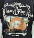 Anvil Men's The Allman Brothers Band Giant Peach Black Shirt Size X-Large