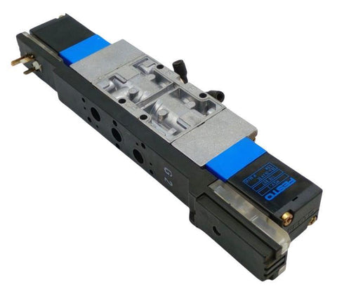 Festo JMVH-5-1/8 B-VI Solenoid Valve W/ MSV-3 Solenoid Coils 145PSI 20-26VDC