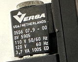 Versa CSG-4332-043-P-A120 4 Way Solenoid Valve 120V w/ BV 5905 Coil