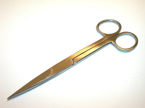NEW STAINLESS STEEL STRAIGHT 6" DISSECTING SCISSORS 50 AVAILABLE FREE SHIPPING
