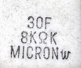 Micron 30F Power Resistor 8K Ohms