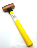 American Hammer AM3CUFG 3LB Copper Fiberglass Non Sparking Hammer 14"