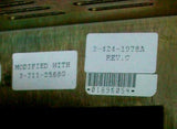 Cincinnati Milacron 3-424-1978A  Acramatic 950 Operator Interface Panel Rev. C