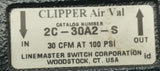Linemaster 2C-30A2-S Clipper Air Valve Foot Switch 30 CFM / 100PSI