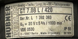 Hubner GT7.08L/420 Tachogenerator Tachometer VDE 0530