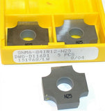 Lot of 3 New Newcomer Indexable Carbide Inserts SNMA-84IR16-N25