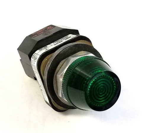 Allen Bradley 800T-PH16G Pilot Light Green Ser. T 120 V