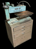 Kar-Ry Model 3 1" x 42" Precision Belt Grinder Mobile Tool Cabinet Cart 115V