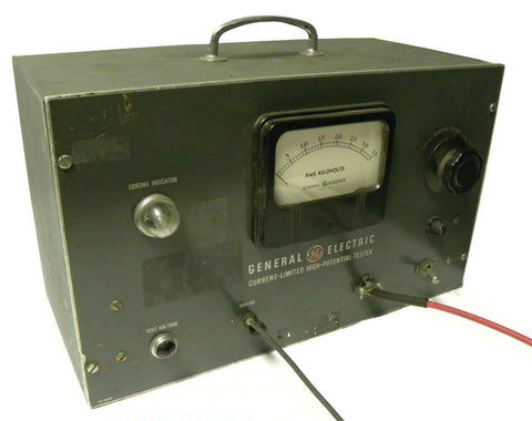 GENERAL ELECTRIC 9892115G 1 CURRENT-LIMIT HIGH-POTENTIAL TESTER