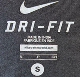 Nike Dri-Fit Men's Carolina Panthers Engineered NFL Black Short Size Small