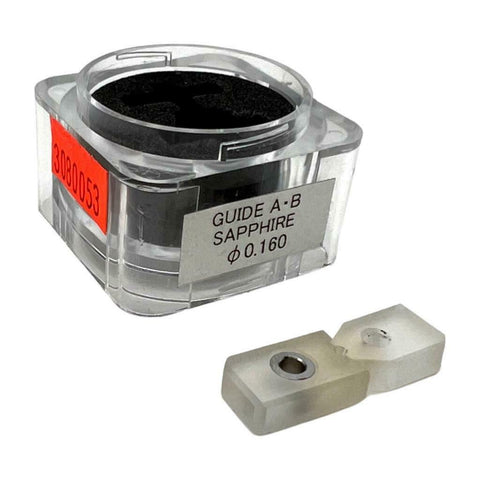 Sodick CNC Wire EDM S101 Sapphire Upper Lower Guide A B Block Set 0.160mm
