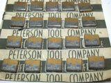 Lot of 28 New Peterson Carbide Blanks DT 24226 2401