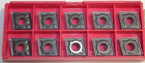 Lot of 10 Mitsubishi Carbide Turning Inserts DNMG150412-GJ VP10RT