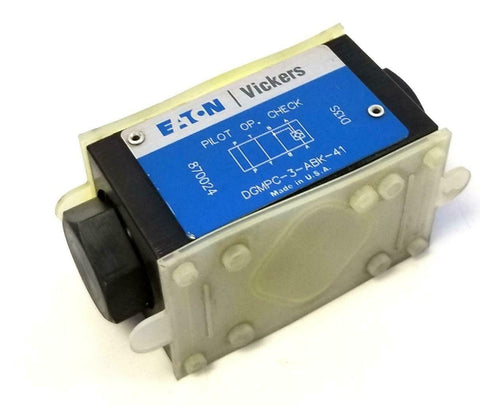 Eaton DGMPC-3-ABK-41 Vikers Hydraulic Check Valve